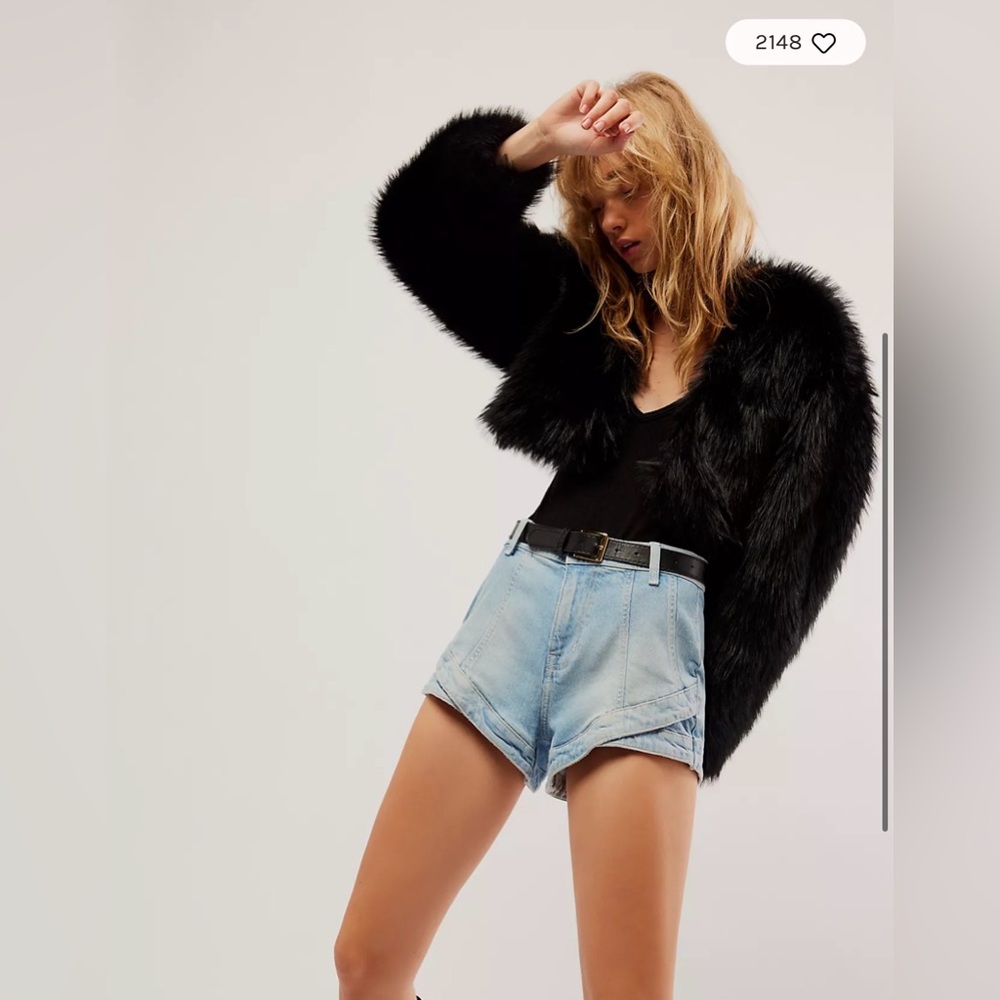 Free People Martini Bolero Coat, XS NWOT